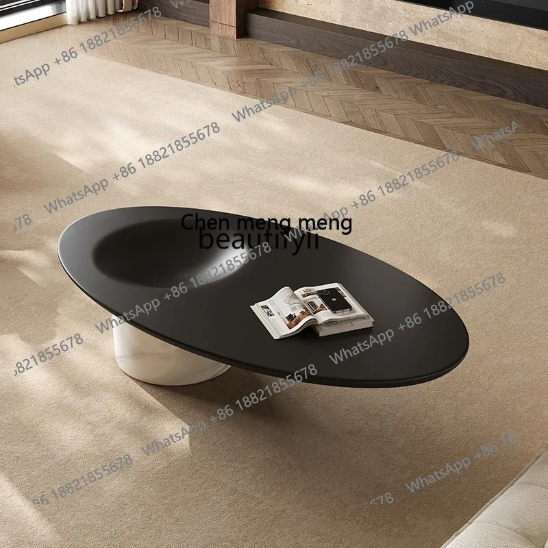 

modern simple light luxury home model room coffee table designer art creative villa simple and advanced