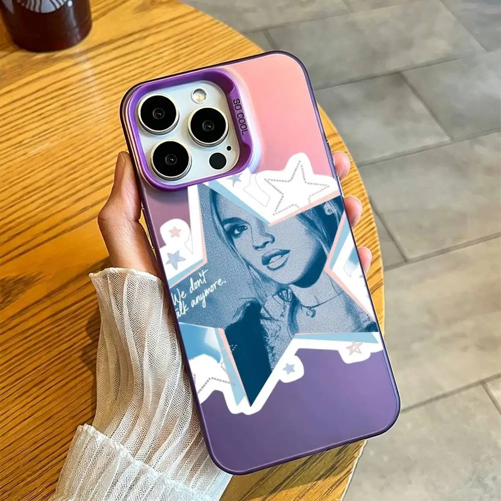 F-Freya Skye Singer Phone Case For iPhone 17,16,15,14,13,12,11 Plus,Pro Max,XS,Colorful Silver Purple Cover