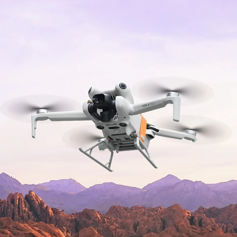 Mini protector soporte hélice para tren aterrizaje protector aviones Mini 4