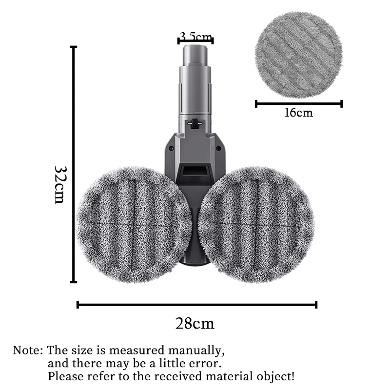 For Dyson V6 V7 V8 V10 V11 V15 Vacuum Cleaner Mop Attachment With Removable Water Tank Electric Wet Dry Mopping Head