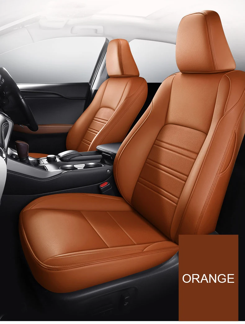 Maßgefertigte Autositzbezüge und Zubehör für 5 Sitze, Komplettset, hochwertiges Leder für Jeep Grand Cherokee, Compass, Wrangler. – Detail 18