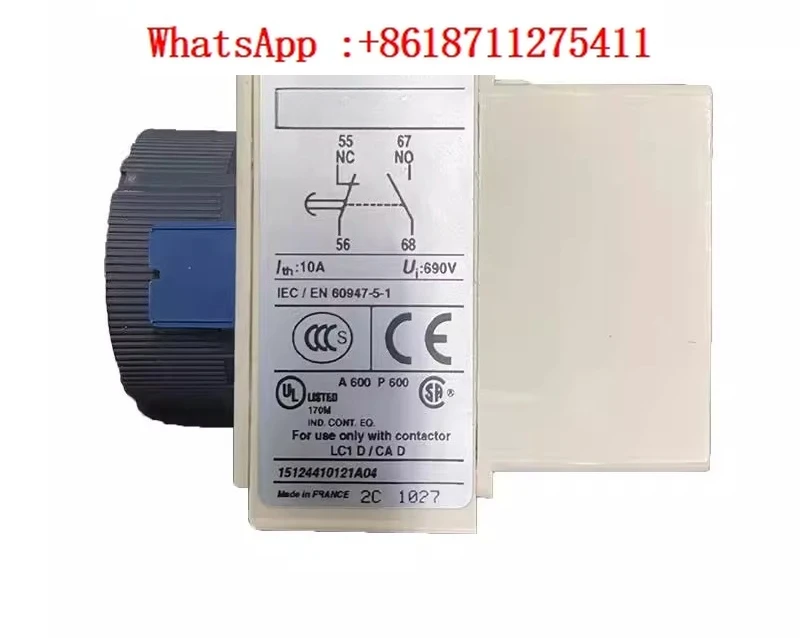 

Головка задержки контактора LADT0 LADT2 LADT4 LADR0 LADR2 LADR4 LADS2