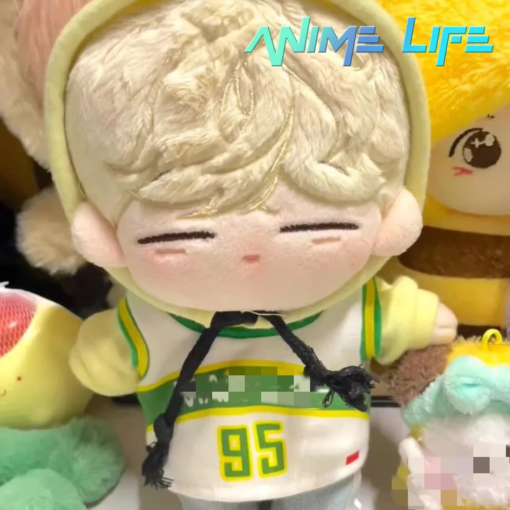 

Плюшевая игрушка Kpop Star, красивый крутой мальчик, плюшевая кукла 20 см, мягкая одежда для тела, наряд для косплея, оригинальный подарок