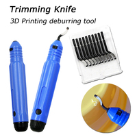 3D Printing Trimming knife Scraper Deburring Tool for Chamfering PLA ABS PETG Filament Model Edge Pruning Trimming Burr Cutter