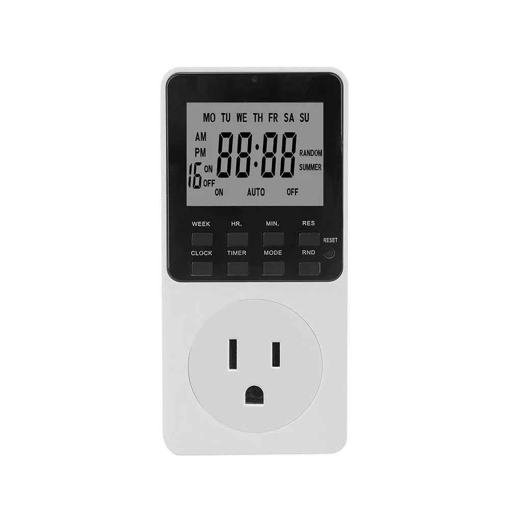 

Electronic Timer Kitchen Time Socket Temperature Range -10 C To 40 C Versatile Voltage Compatibility For Kitchen Use