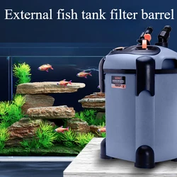 canister aquarium filter barrel three-in-one silent water purification circulating pump external filter cartridge