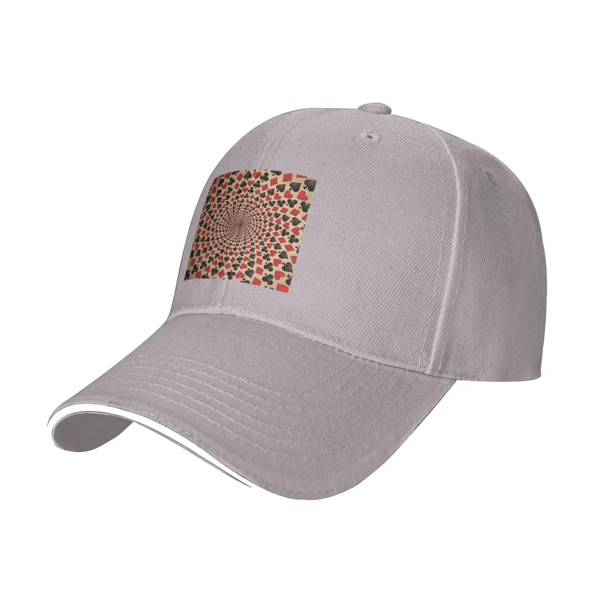 Ace Of Diamonds Playing Card Hearts Spades Cap Baseball Caps Adjustable Hat Hip Hop Summer Unisex Baseball Hats Customizable