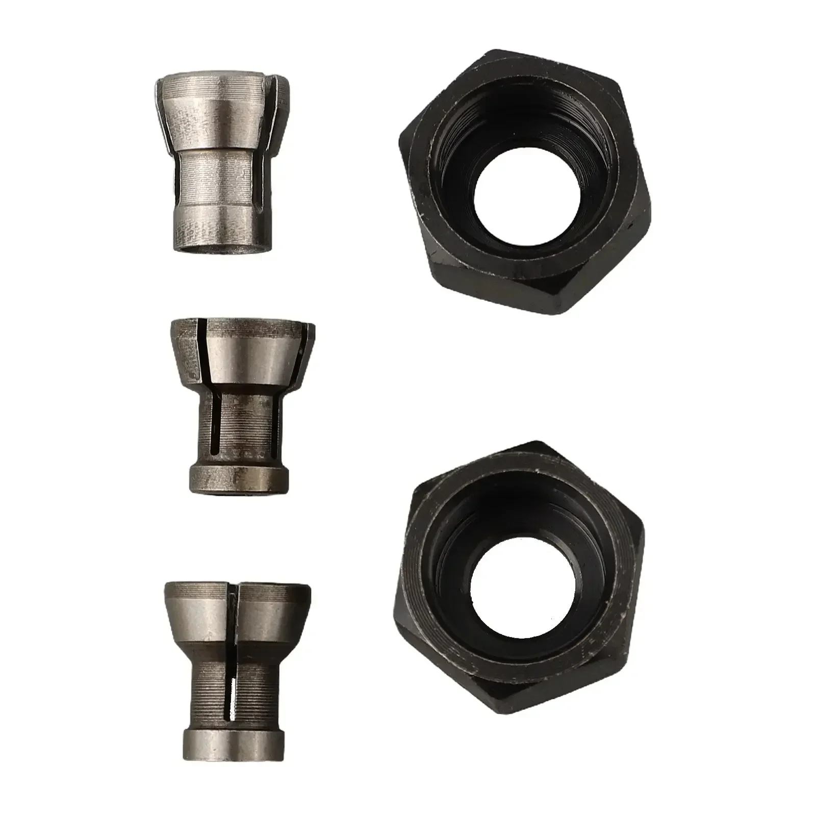 Imagem -03 - Adaptador de Mandril com Porca M17 Gravação Máquina de Corte Roteador Fresa Acesso mm 6.35 mm mm