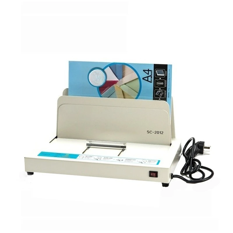 Automatic voucher financial binding machine