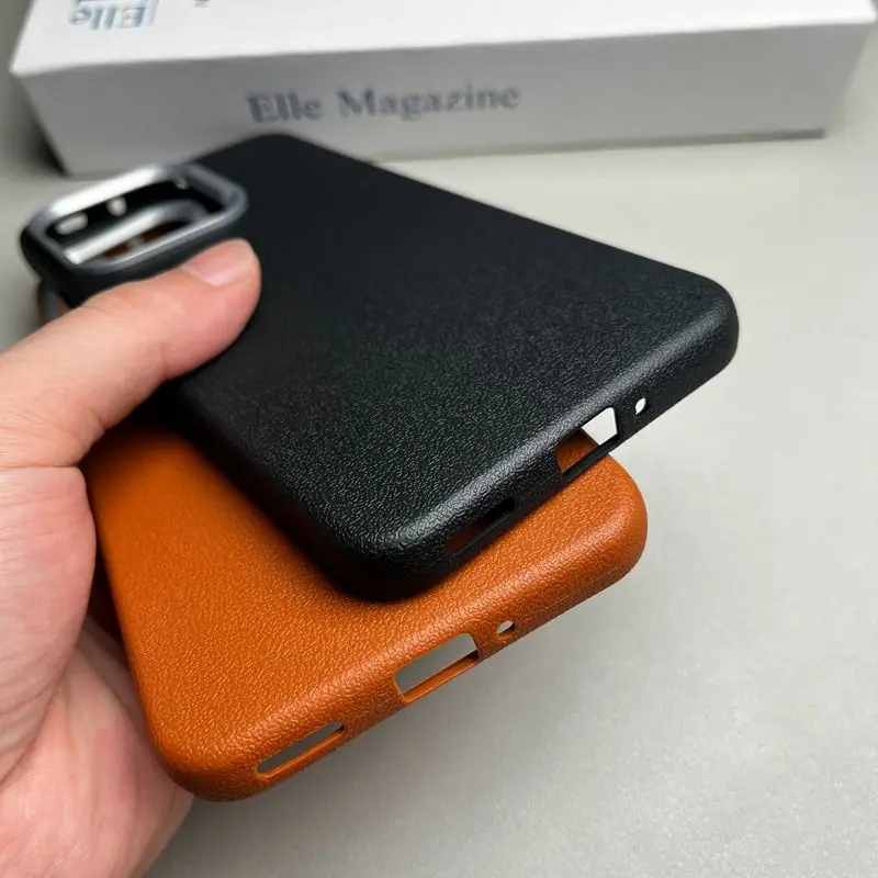 حافظة لهاتف Honor 400 الذكية 5G فاخرة من السيليكون PU غطاء هاتف حماية ناعم مضاد للصدمات لهاتف Honor X7D 4G 400 Smart 5G ممتص للصدمات #6