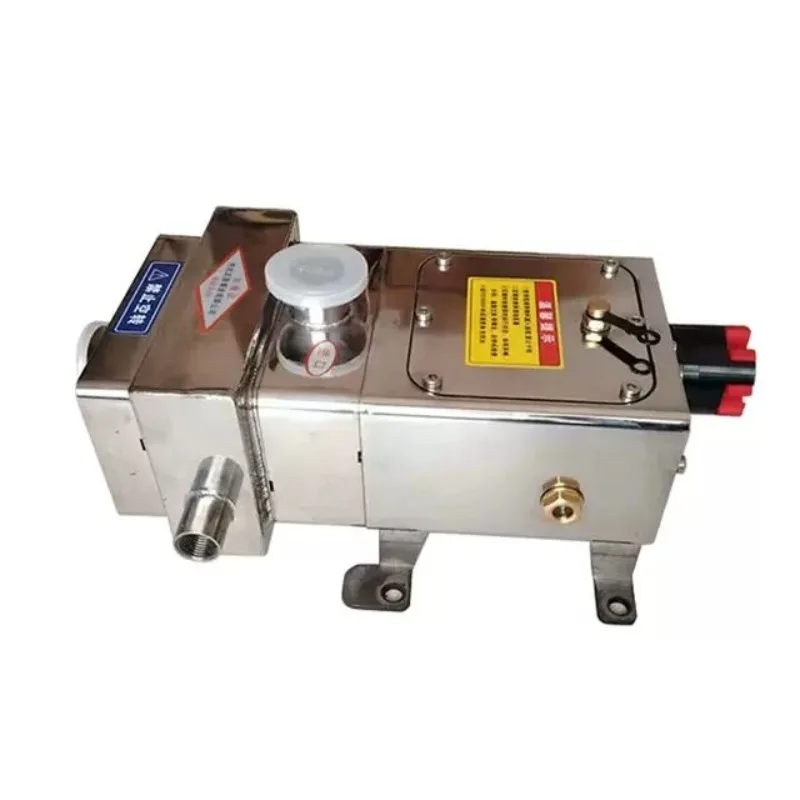 

Heating twin screw pump, stainless steel high viscosity spiral rotor pump with particles