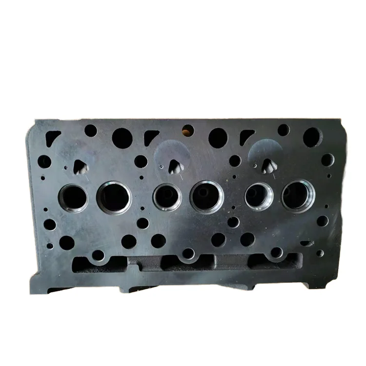 

D1703 Bared Cylinder Head For Kubota Diesel Engine Cast Iron Material For Car And Truck Models