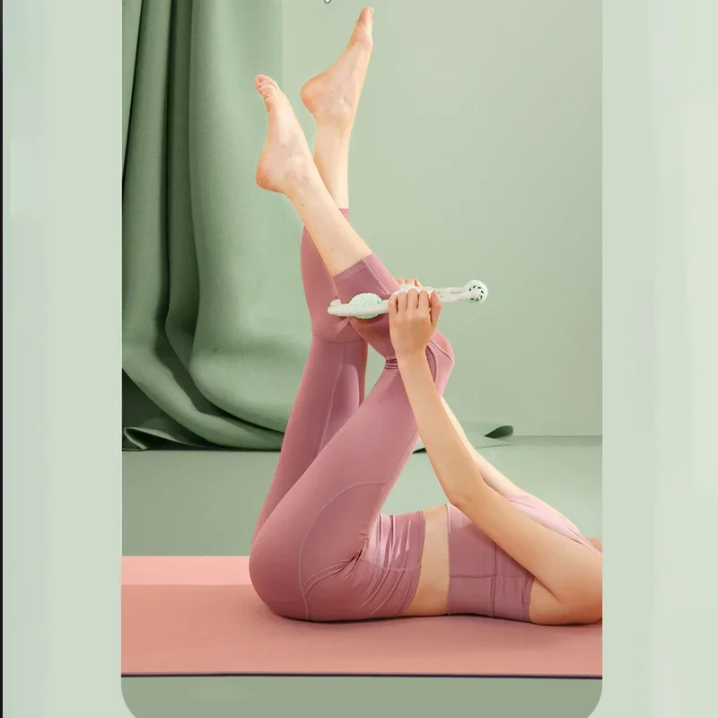 

2025 Лидер продаж, кольцо для йоги в тренажерном зале, оборудование для фитнеса икр, пенопластовый вал, ролик для расслабления мышц, массажер для рук, ног, роликовый массажер