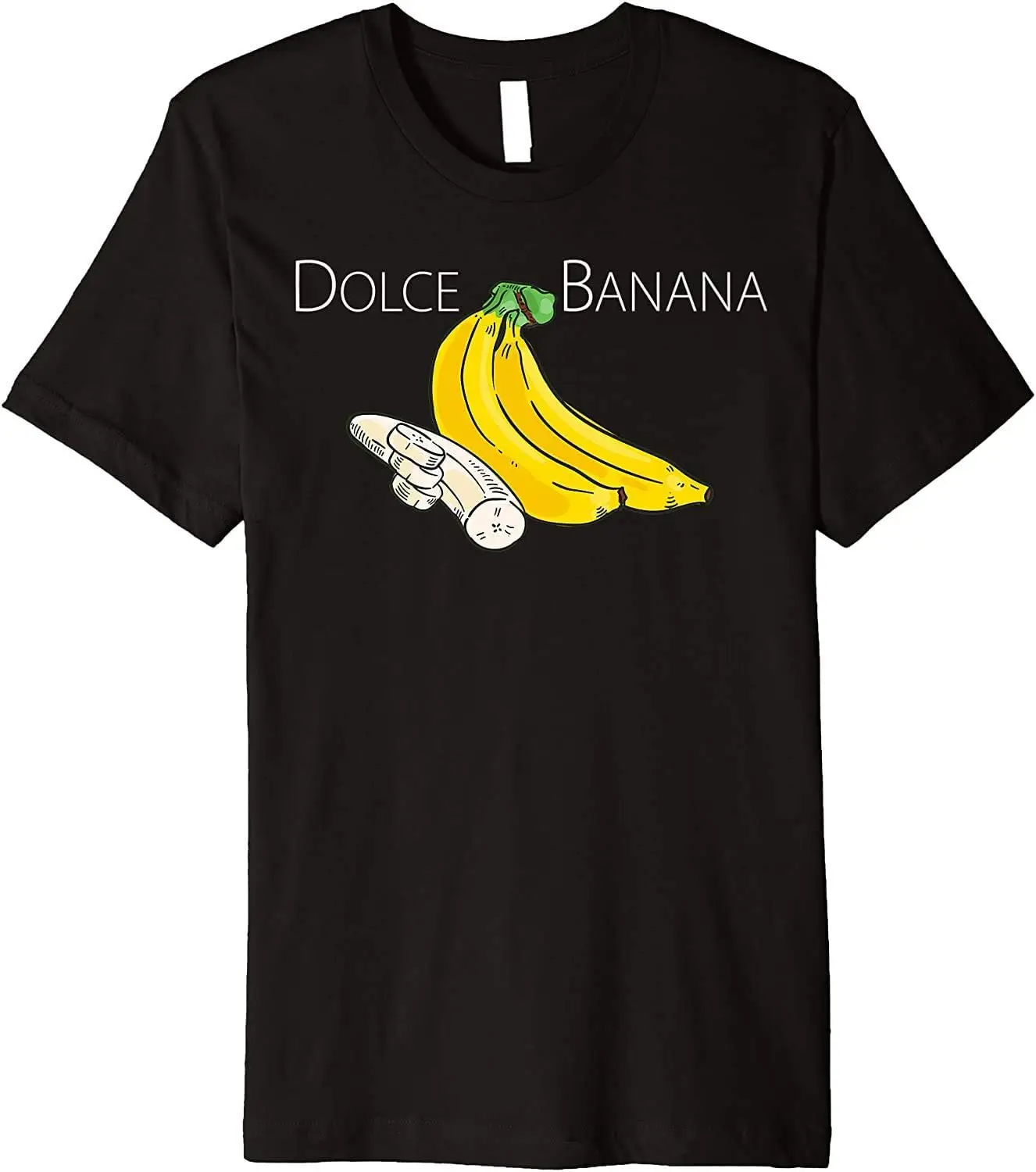 Dolce and Banana T-shirt High Quality 100%Cotton Short Sleeve