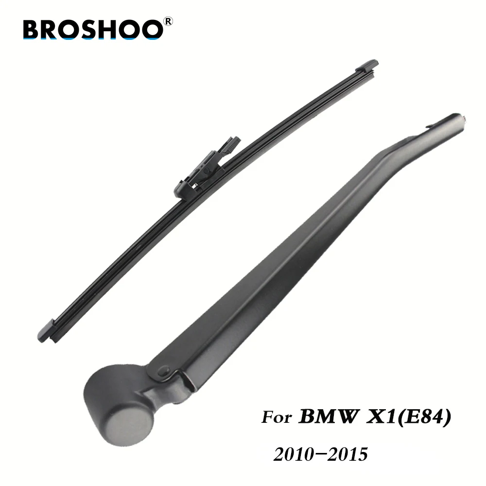 BROSHOO-escobillas de limpiaparabrisas trasero para coche, brazo de limpiaparabrisas trasero para BMW X1(E84) Hatchback (2010-2015), 295mm, estilo