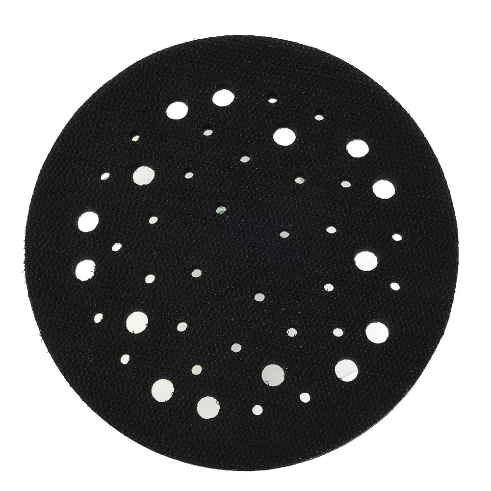 1pcs 5 Inch 125mm Soft Foam Interface Pad 44 Hole For Sander Polishing Grinding Clear Dust From Work Power Tool Parts