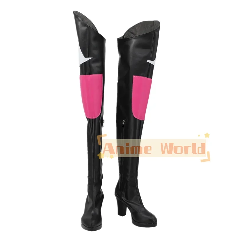 Niños adultos niños niñas niños película de Anime KPop Demon Hunters Mira Cosplay botas zapatos Halloween carnaval fiesta juego de rol