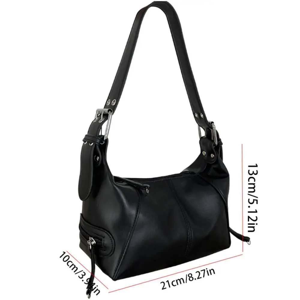 حقيبة كتف بسيطة Y2K ريترو سبايسي جيرل حقيبة حبال عصرية حقيبة يد كورية حقيبة كروس للتسوق