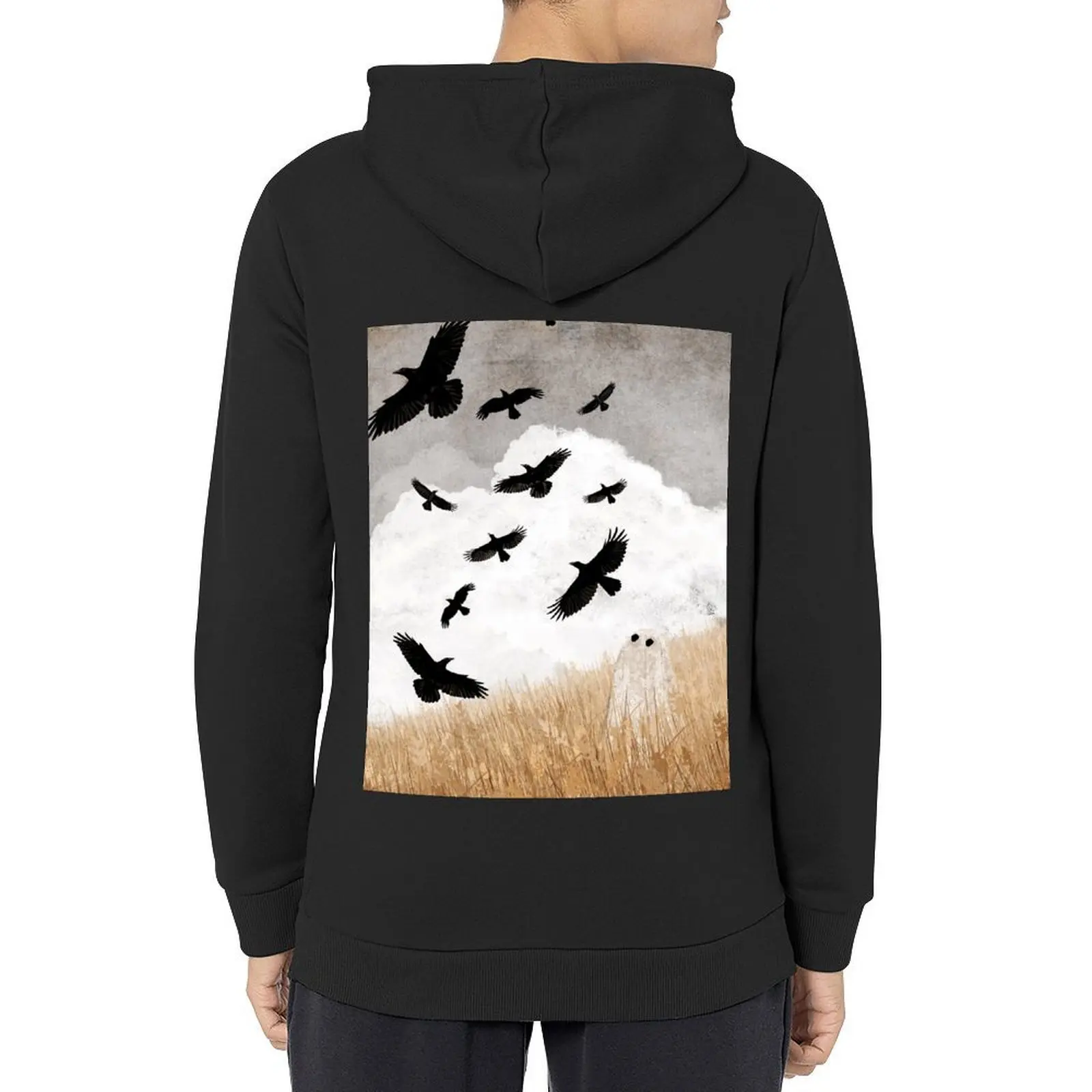 

Walter and The Crows Hoodie men wear men's winter sweater blouse japanese style graphic hoodie