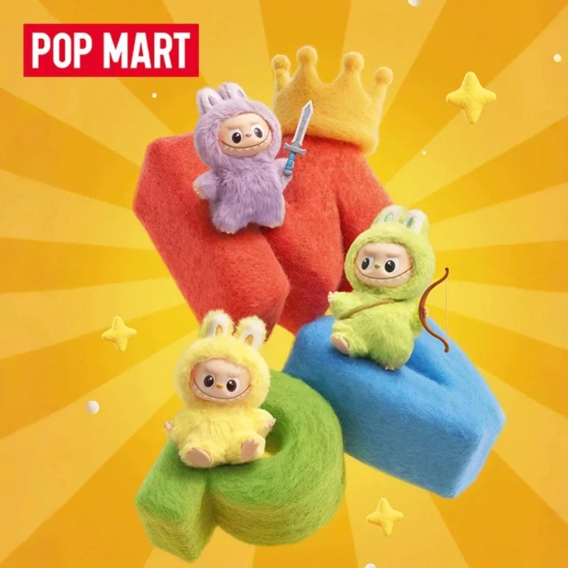 

Официальный товар POP MART LABUBU слепая коробка THE MONSTERS, булавка для серии Love, виниловый плюшевый кулон LABUBU V4.0, загадочная коробка, игрушки