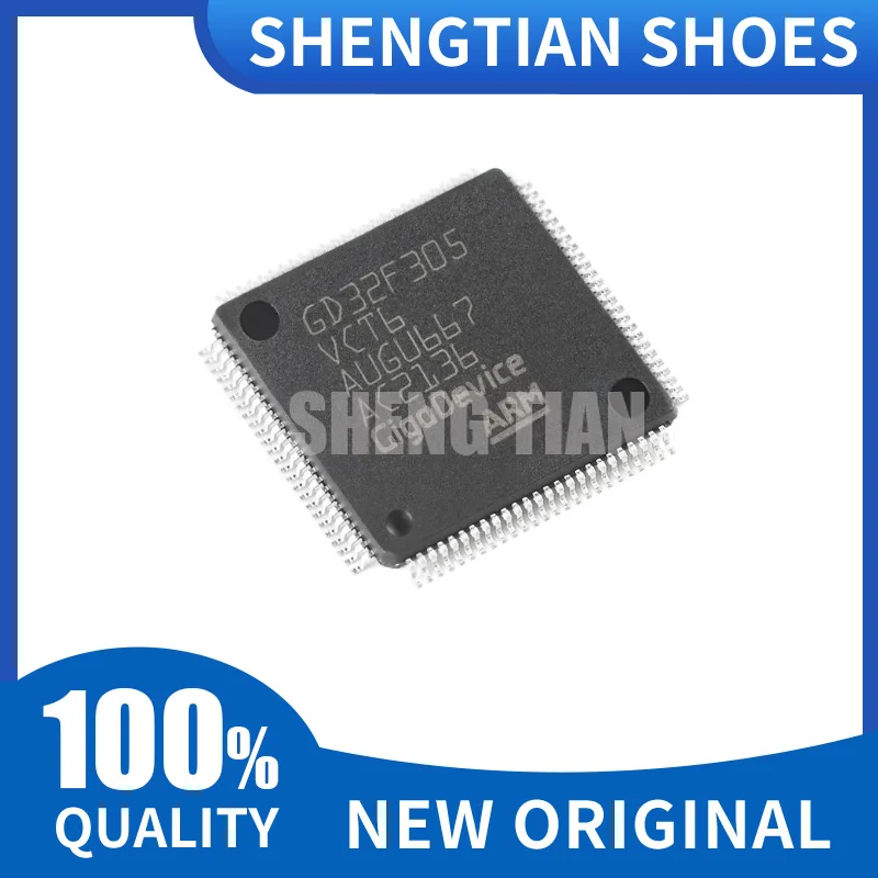 New Original GD32F305VCT6 GD32F305 LQFP-100 Chip 32-Bit Microcontrolle MCU