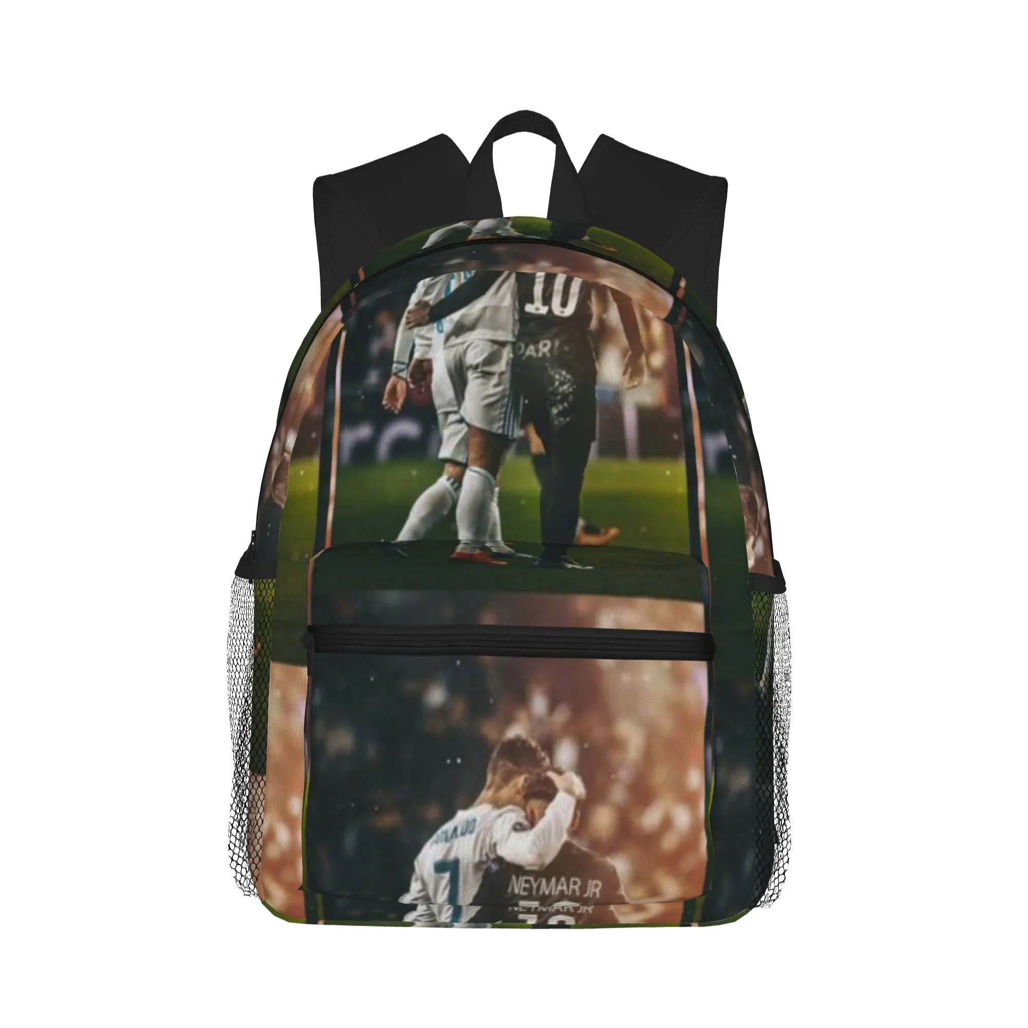 Neymar and Ronaldo  Casual Backpack for Students and Adults Backpack women