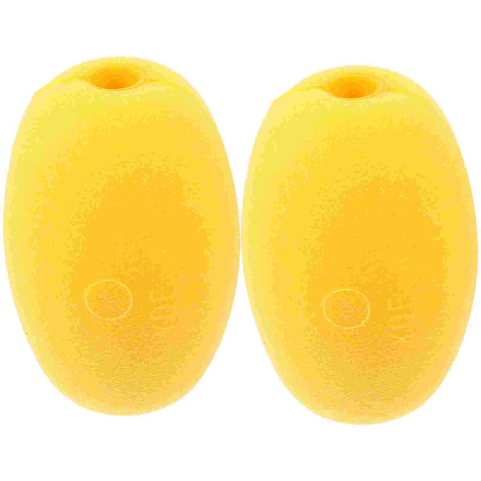 2 Pcs Eva High Density Anti-aging Buoy Oval Float Fishing Gear 2pcs Ball Floating Globe Equipment for Child