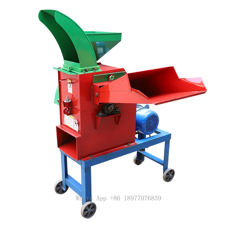 Hot Sale Multifunctional Wet And Dry Chaff Cutter Poultry Feed Processing Machine Animal Feed Grass Chopper In Southeast Asia