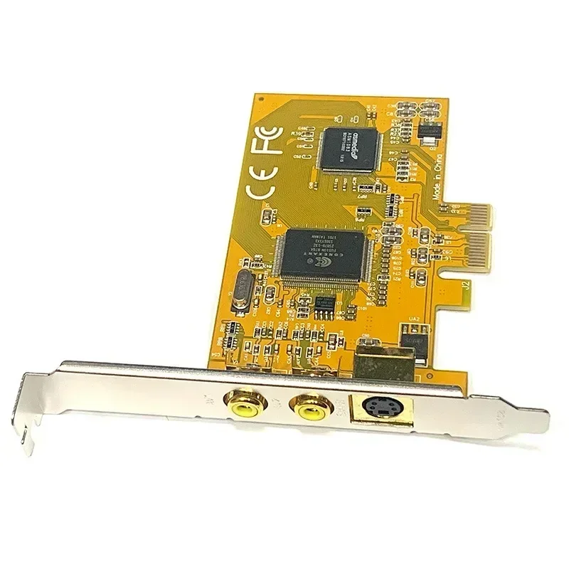 

2 PORTS AV Svhs PCIE X1 878A Capture Card PCI-E 878 Sonography Medical Image Terminal Connector Video Capture Card SDK2000 1394