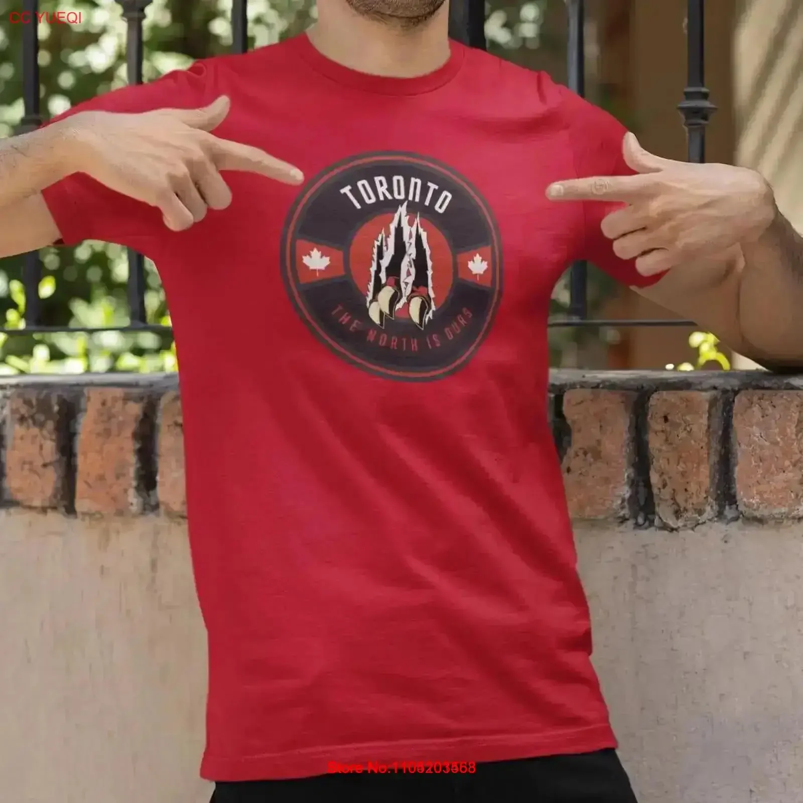 Toronto Basketball Crew Neck T Shirt Sports Fan The 6 Apparel vintage Washed Stretched Casual Soft streetwear Breathable homme