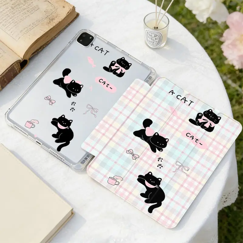 Pencil Slot Funda Case For Samsung Tab S7 S8 S9 11 Tab A11 A9 8.7" Plus 11" A8 Samsung S10 S9 12.4 inch Tab S6 Lite 10.4 inch