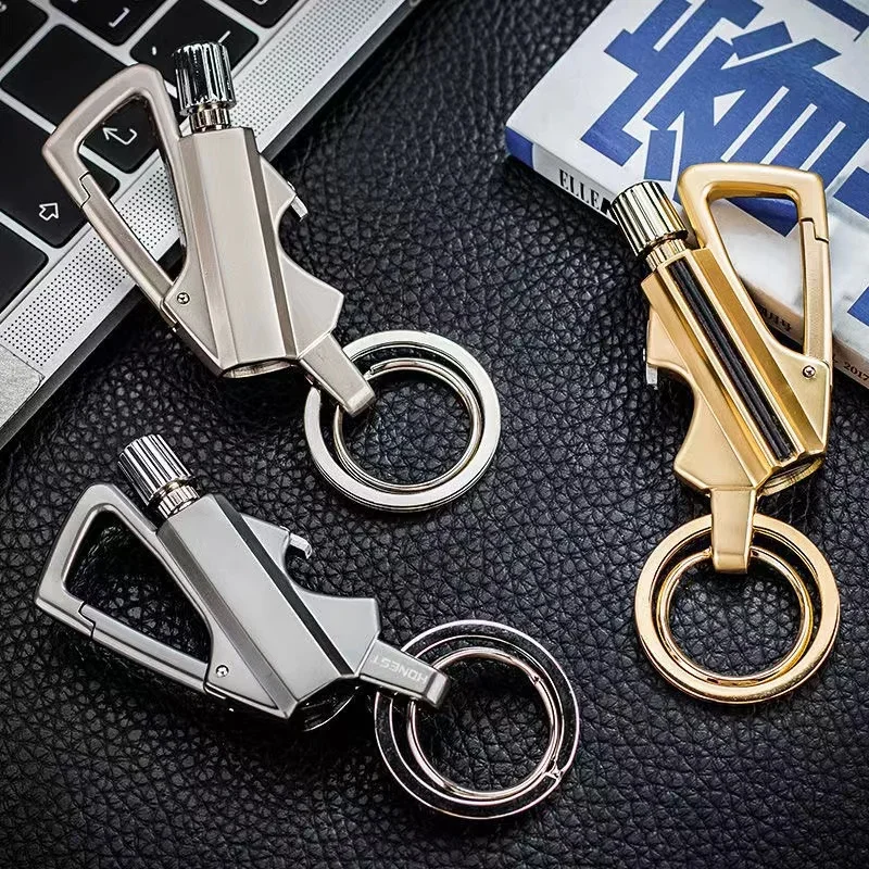 في الهواء الطلق مقاوم للماء ولاعة محمولة الخالد مشعل نار مباراة عصا التخييم أخف مقاوم للماء المعادن أدوات إنقاذ في الهواء الطلق #3