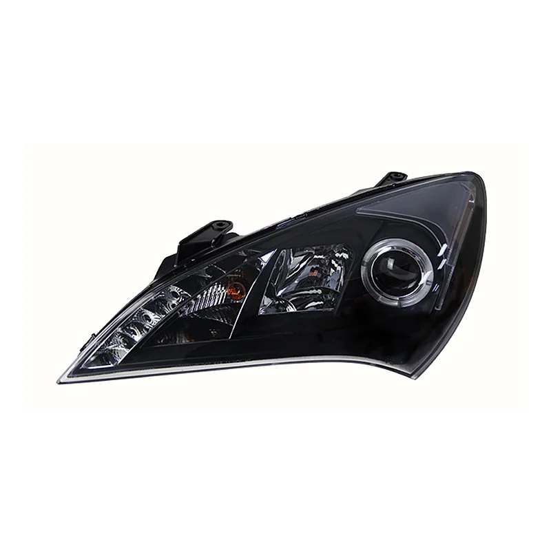 LED Car Headlights for Rohens Coupe Headlights LED Angel Eye Lights Dynamic Turn Signal Driving Lamp