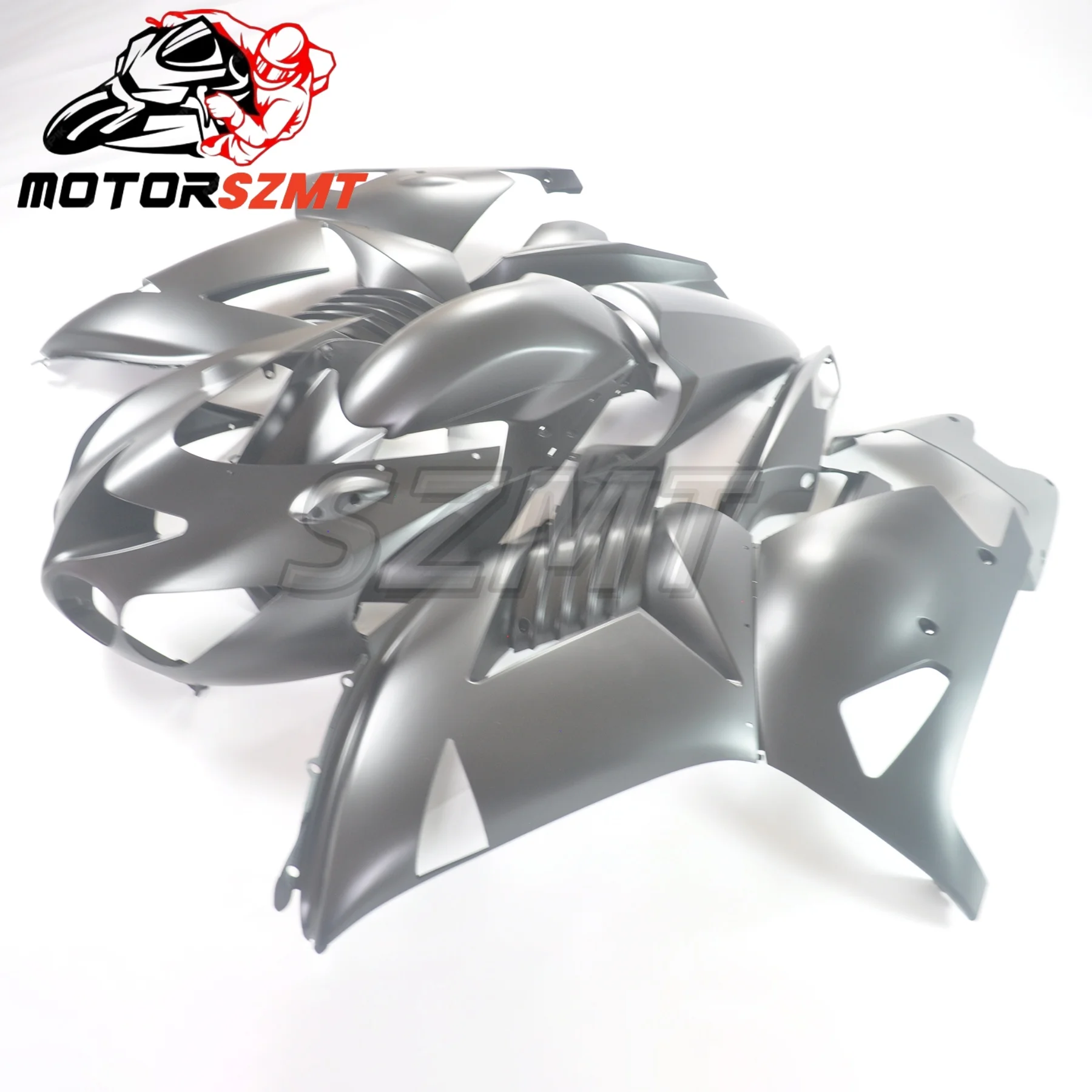 

Глянцевый плоский черный обтекатель мотоцикла для Kawasaki 06 07 08 09 10 11 Обтекатели ZX14 для Ninja 2006-2011 zx14r Комплект обтекателя кузова