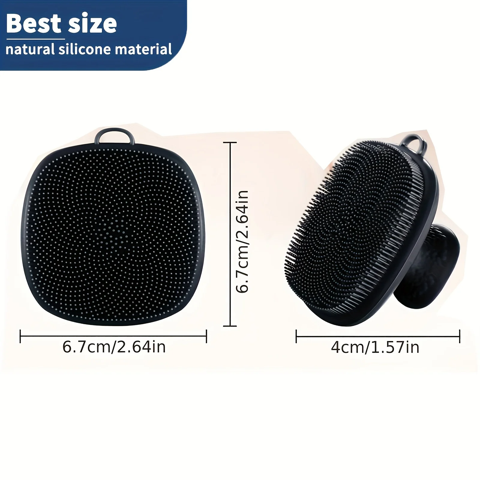 Épurateur de visage en Silicone pour hommes et femmes, brosse de nettoyage du visage, brosse de lavage du visage en Silicone, nettoyage manuel, soins de la peau