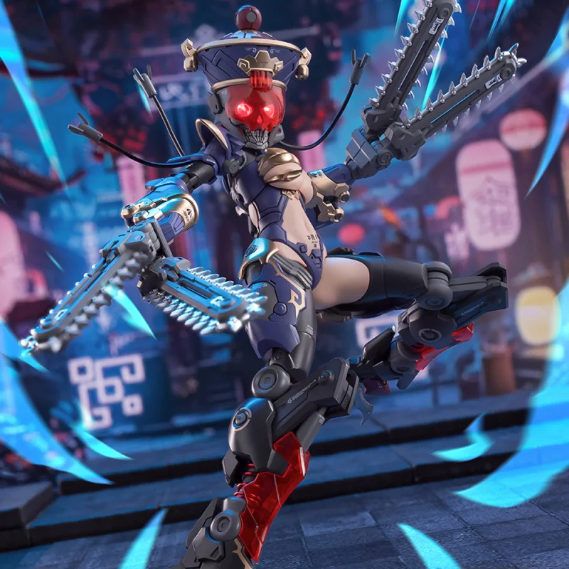 

In Stock Hemoxian Kit Js 009 Zombie-Jiulian Anime Action Figure Assembly Model Toys Charm Collectible Gift Series Ornaments