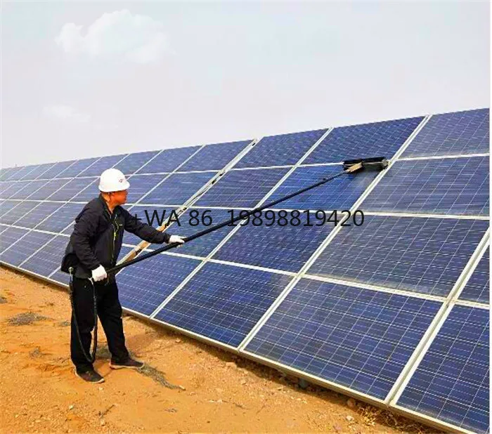 

Solar Photovoltaic Panel Special Cleaning Tool 7.2 Meters Telescopic PV Cleaning Equipment