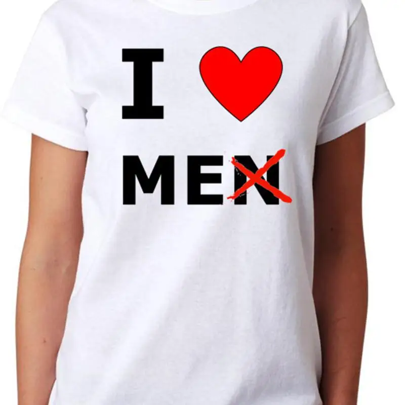 I Love Me Not Men T Shirt Funny Ladies Single Women Singleton Top