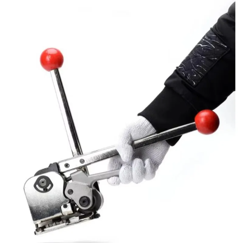 

GD35 Banding Strap Kit Manual Sealless Steel Combination Strapping Tools Bundle Strapping Machine