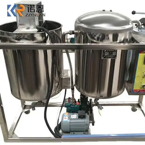 Cooking Oil Making Machine For Industrial Sunflowe High Production Electrical Cooking Groundnut Sunflower Oil Refining