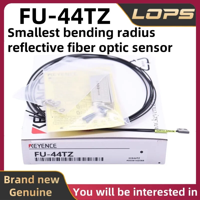 

FU-44TZ New Original KEYENCE Smallest bending radius reflective fiber optic sensor