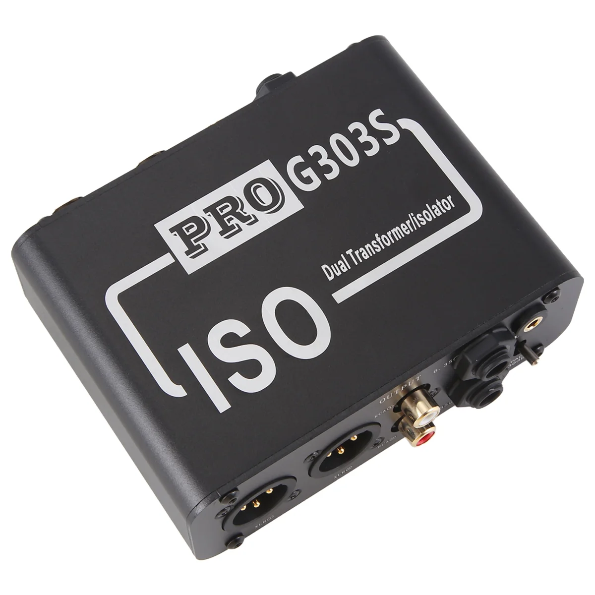 Pro G 303S Audio-Isolator Ruisonderdrukkingsfilter Elimineert Huidige Ruis Dual-Channel 6.35 Xlr 3.5Mm Audio-Isolator