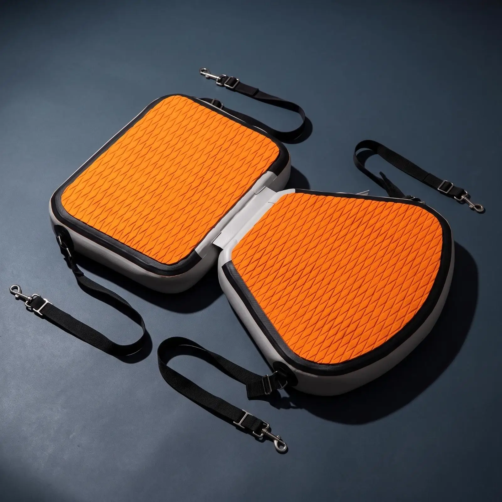 Inflatable Boat Seat Hinged Boat Seat with Backrest Adjustable for Paddleboard