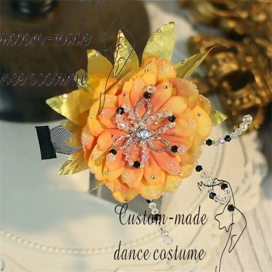 Couronne de danse professionnelle faite à la main, couronne personnalisée pour enfants et adultes, jupe tutu pour femmes, couvre-chef de compétition