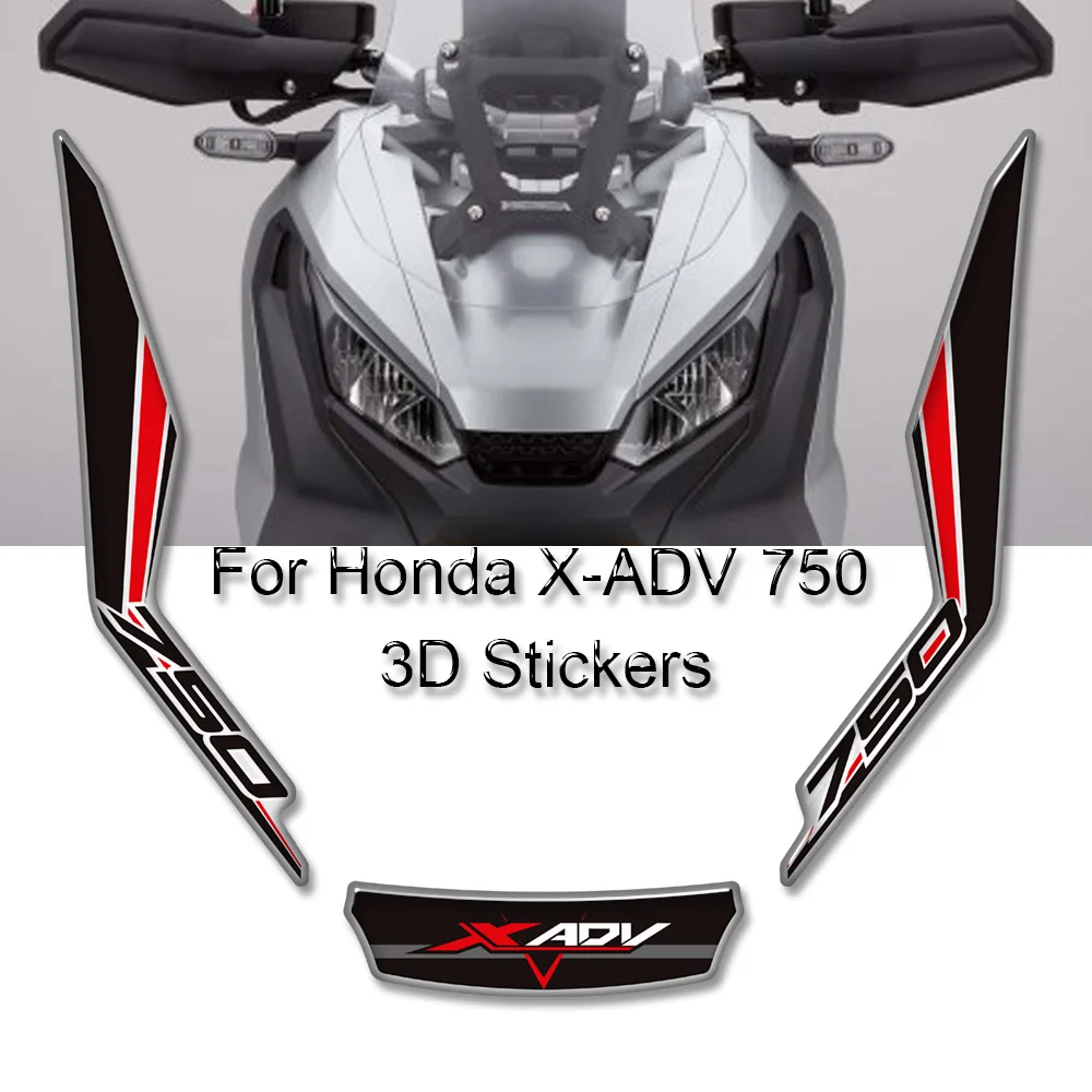 Protector Fairing Side Panel Emblem Decals Kit Motorcycle For Honda XADV X-ADV X ADV 750 150 3D Stickers 2017 - 2020