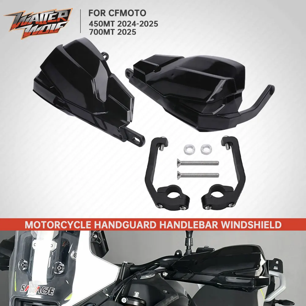 

Motorcycle Upgrade Handguards For CFMOTO 450MT 2024 450 MT 700MT 2025 Handlebar Windshield Deflector Hand Protector Guards Cover