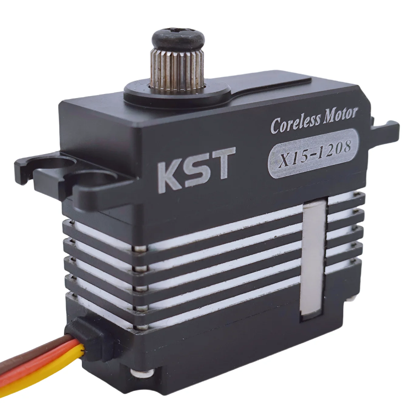 KST X15-1208 13.5Kgf.cm 0.07sec Mini Corelss Cyclic HV Servo for RC Helis