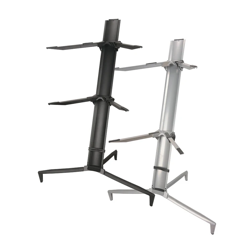 1.2 M Double Row Keyboard Stand Double Piano Frame Aircraft Frame Combination Frame 1PC Portable Electronic Piano Stand