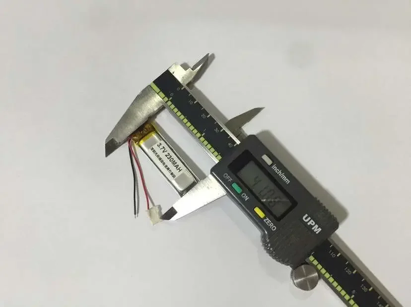 New full capacity 3.7V polymer lithium battery 051240 230MAH MP4 walkie talkie / equipment / Mini