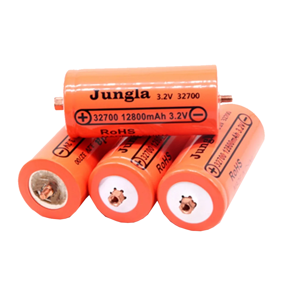 100% oryginalny 32700 12800mAh 3.2V lifepo4 akumulator profesjonalny fosforan litowo-żelazowy akumulator ze śrubą